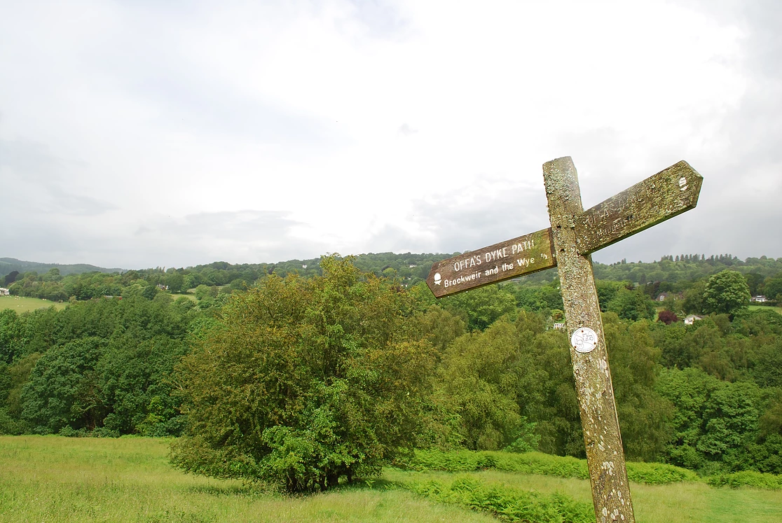 Footpath sign